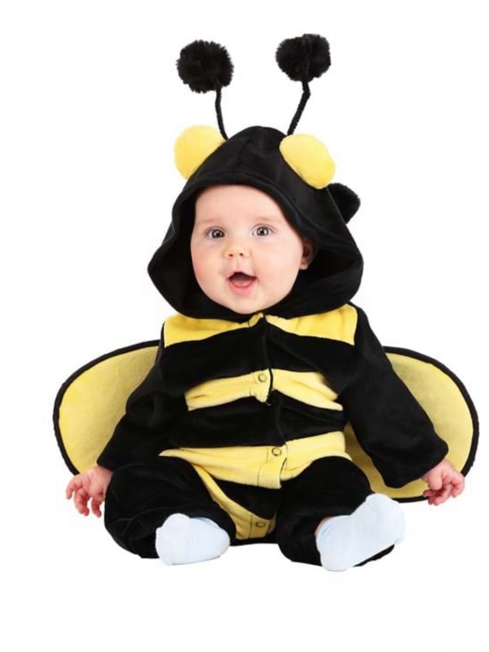 Bumble Bee Costume - adorable, cozy infant Halloween costume (size 12-18 months)